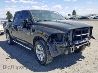 2018 RAM 1500 SLT, black — VIN 1C6RR7LT0JS333016, Copart