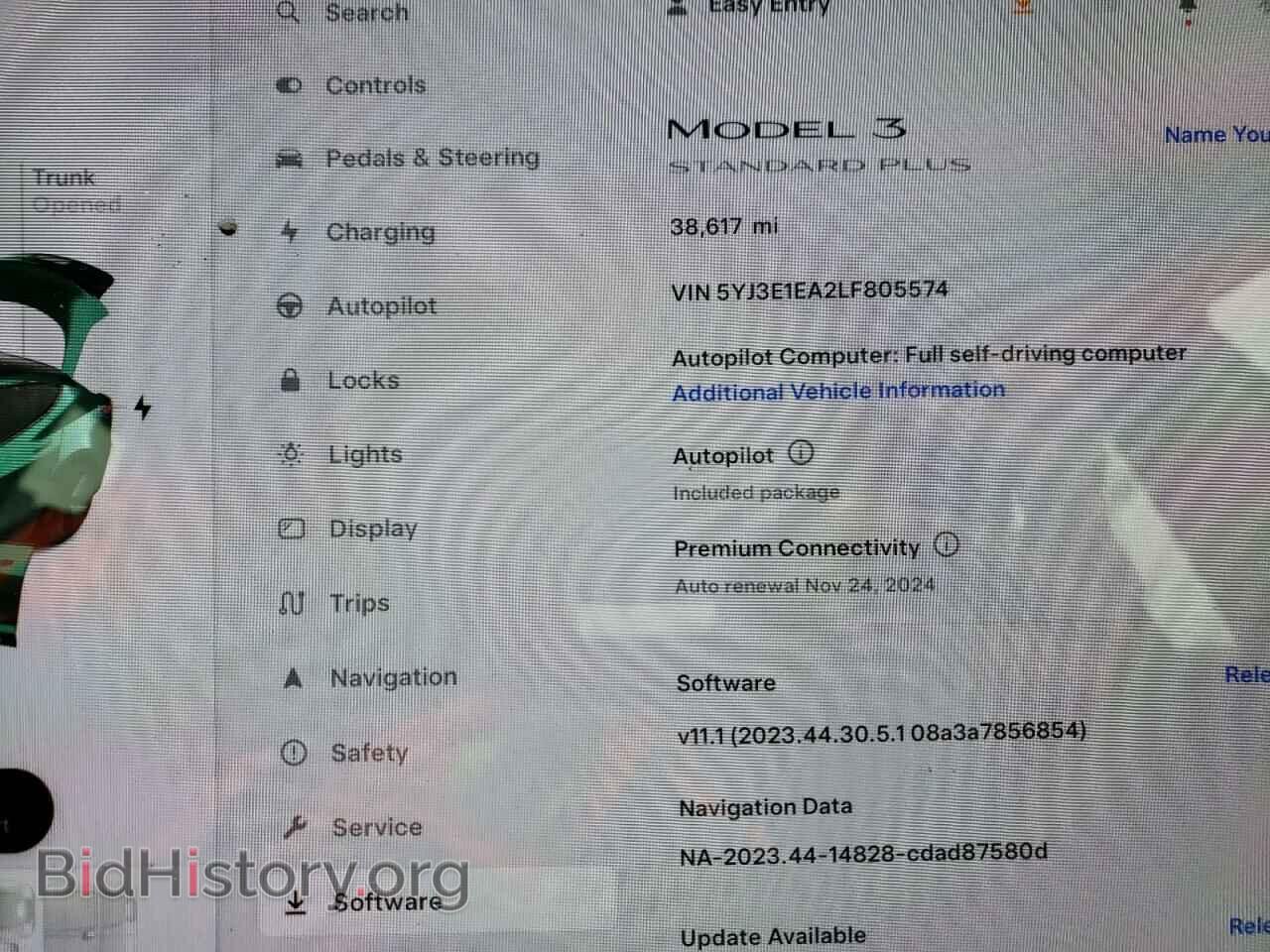 2020 TESLA MODEL 3 - VIN: 5YJ3E1EA2LF805574 - Фото 9