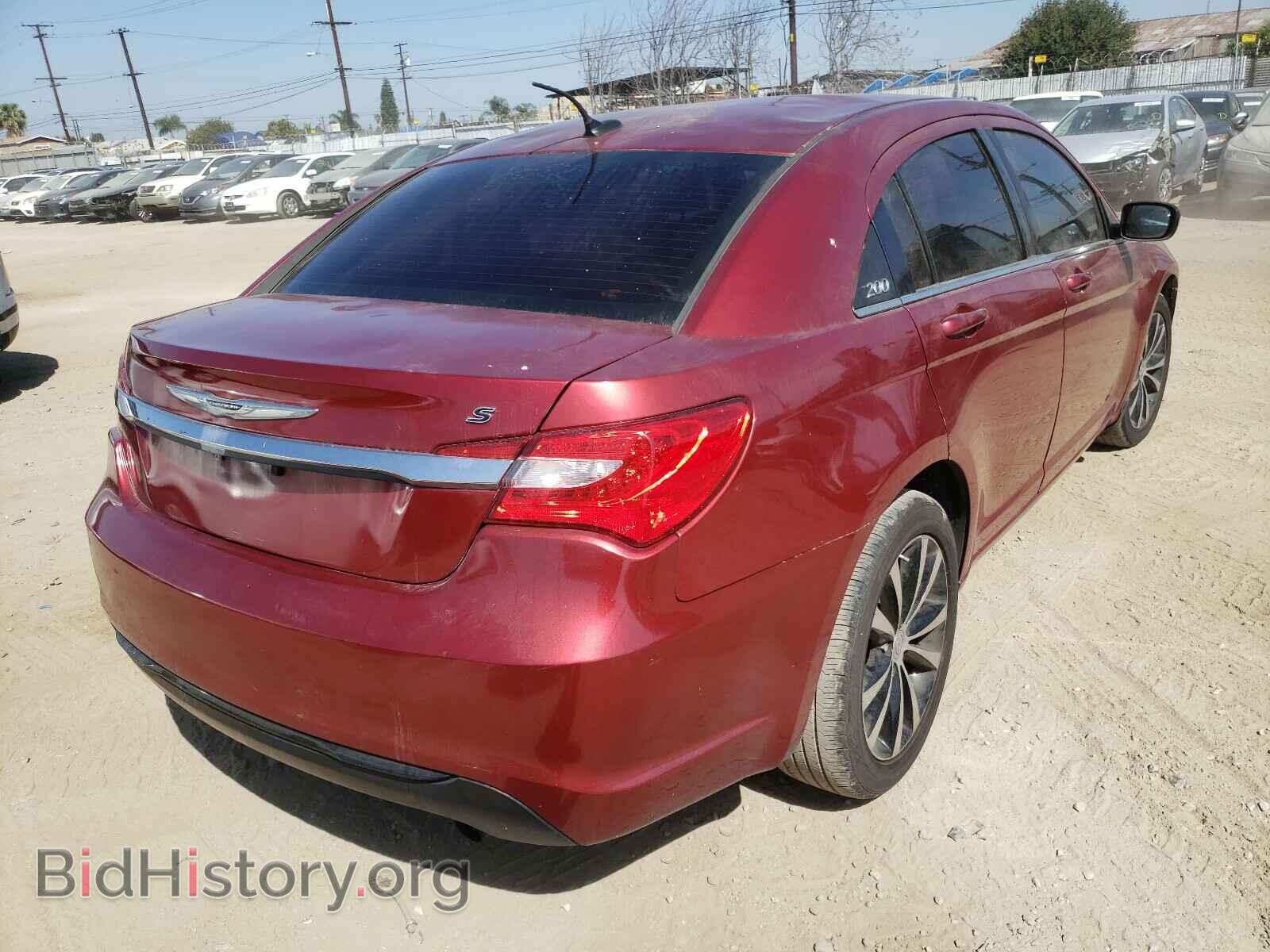 2013 CHRYSLER 200 - VIN: 1C3CCBBB5DN600671 - Фото 4