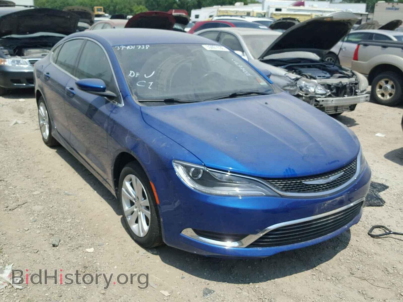 Фотография 1C3CCCAB1FN690539 - CHRYSLER 200 2015