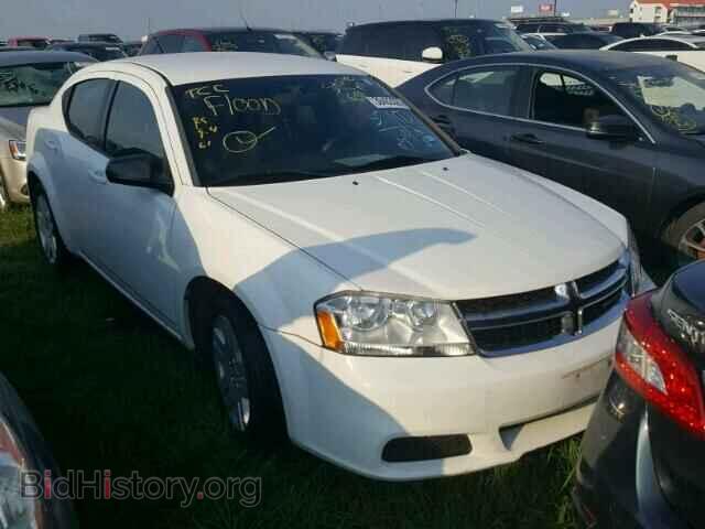 Фотография 1C3CDZAB7CN111176 - DODGE AVENGER 2012