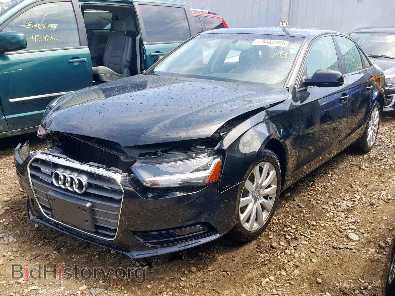 2013 AUDI A4 - VIN: WAUBFAFL6DN029541 - Photo 2