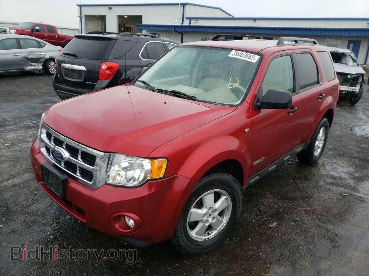 2008 FORD ESCAPE - VIN: 1FMCU93158KD75355 - Фото 2