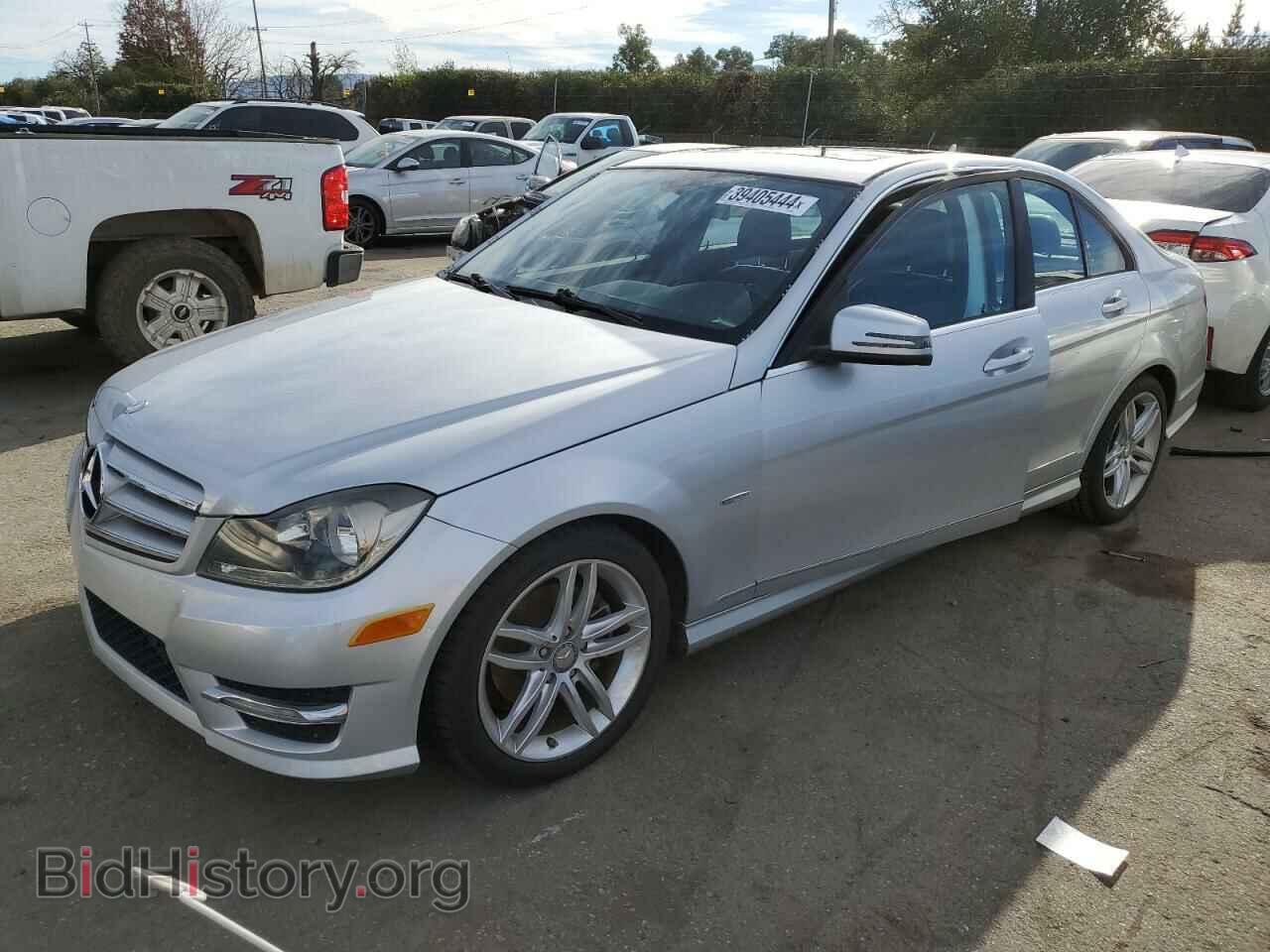 Фотография WDDGF4HB4CR222489 - MERCEDES-BENZ C-CLASS 2012