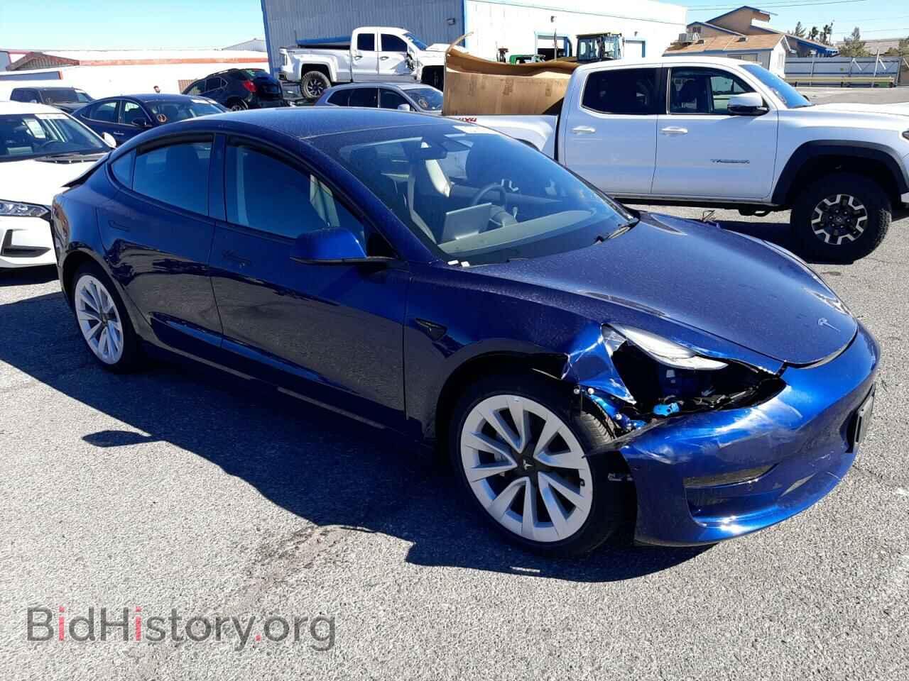 2022 TESLA MODEL 3 - VIN: 5YJ3E1EA2NF371904 - Фото 4