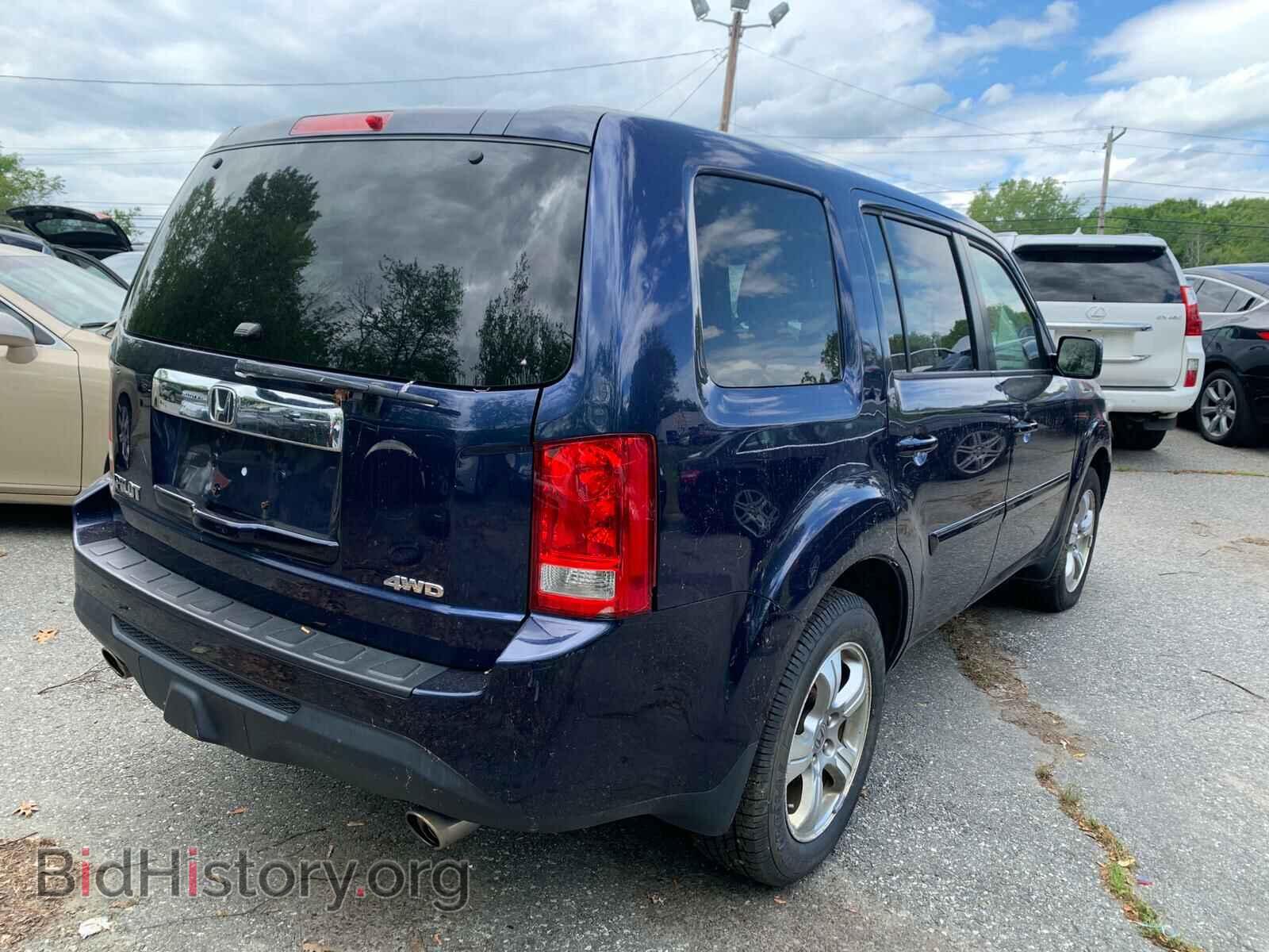 2013 HONDA PILOT - VIN: 5FNYF4H46DB053423 - Фото 3