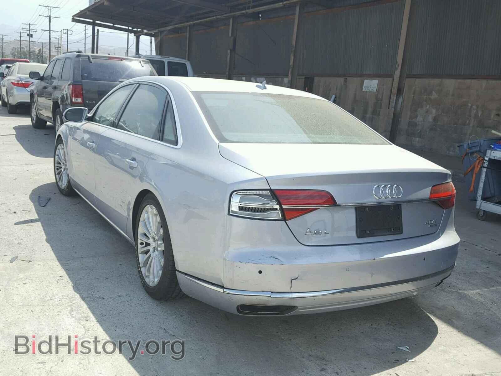 2015 AUDI A8 - VIN: WAU32AFD5FN020020 - Фото 3