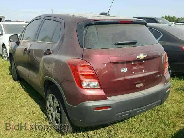 2016 CHEVROLET TRAX - VIN: 3GNCJKSB9GL265900 - Фото 3