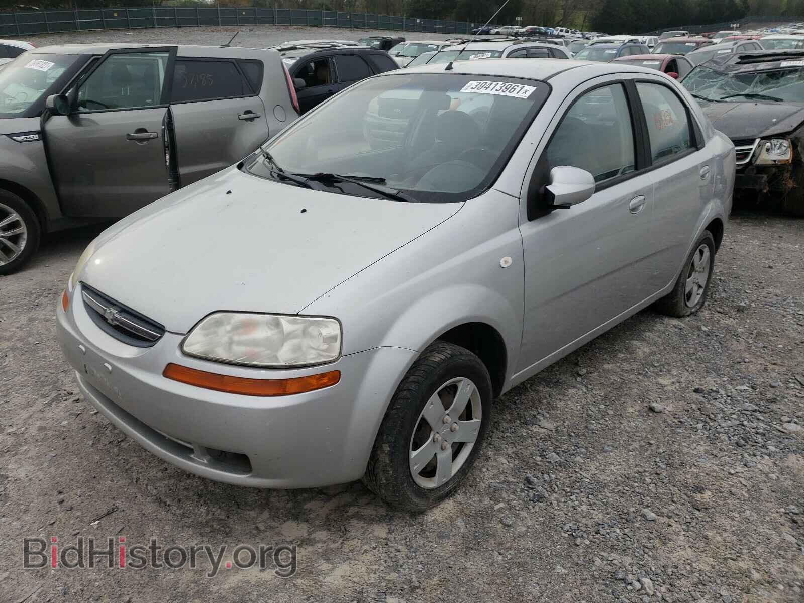 2006 CHEVROLET AVEO - VIN: KL1TD56676B665394 - Фото 2