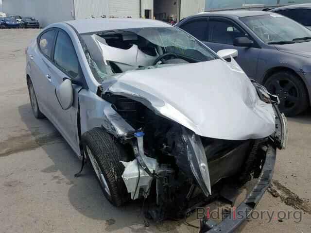 Photo 5NPDH4AE4CH066201 - HYUNDAI ELANTRA 2012