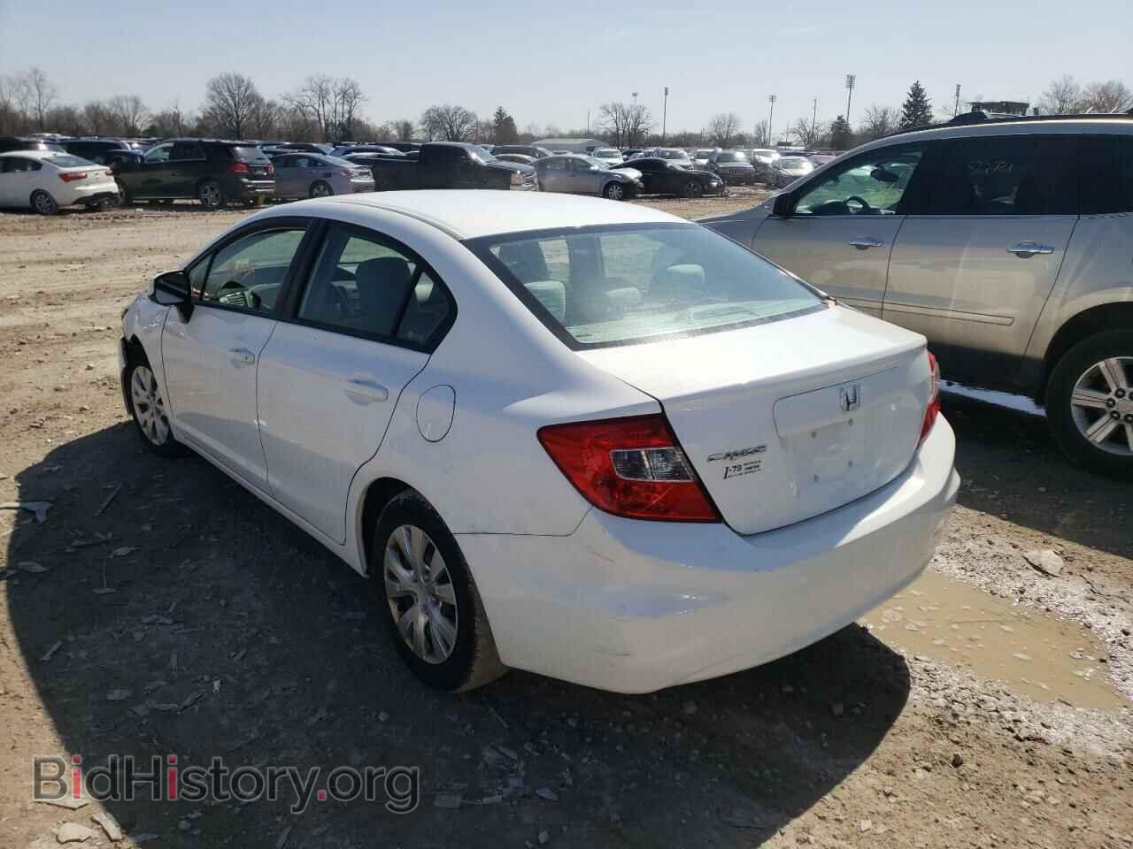 2012 HONDA CIVIC - VIN: 2HGFB2F52CH521466 - Фото 3