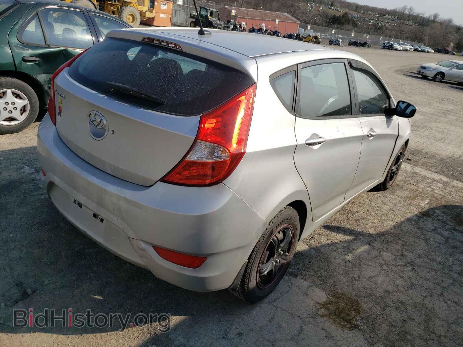2012 HYUNDAI ACCENT - VIN: KMHCT5AE6CU023321 - Фото 4