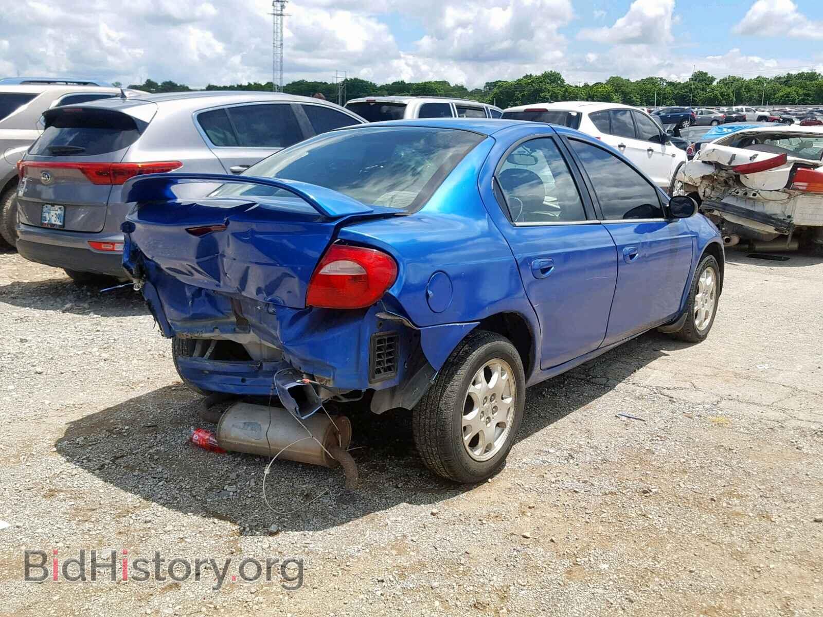 2005 DODGE NEON - VIN: 1B3ES56C25D236052 - Фото 4