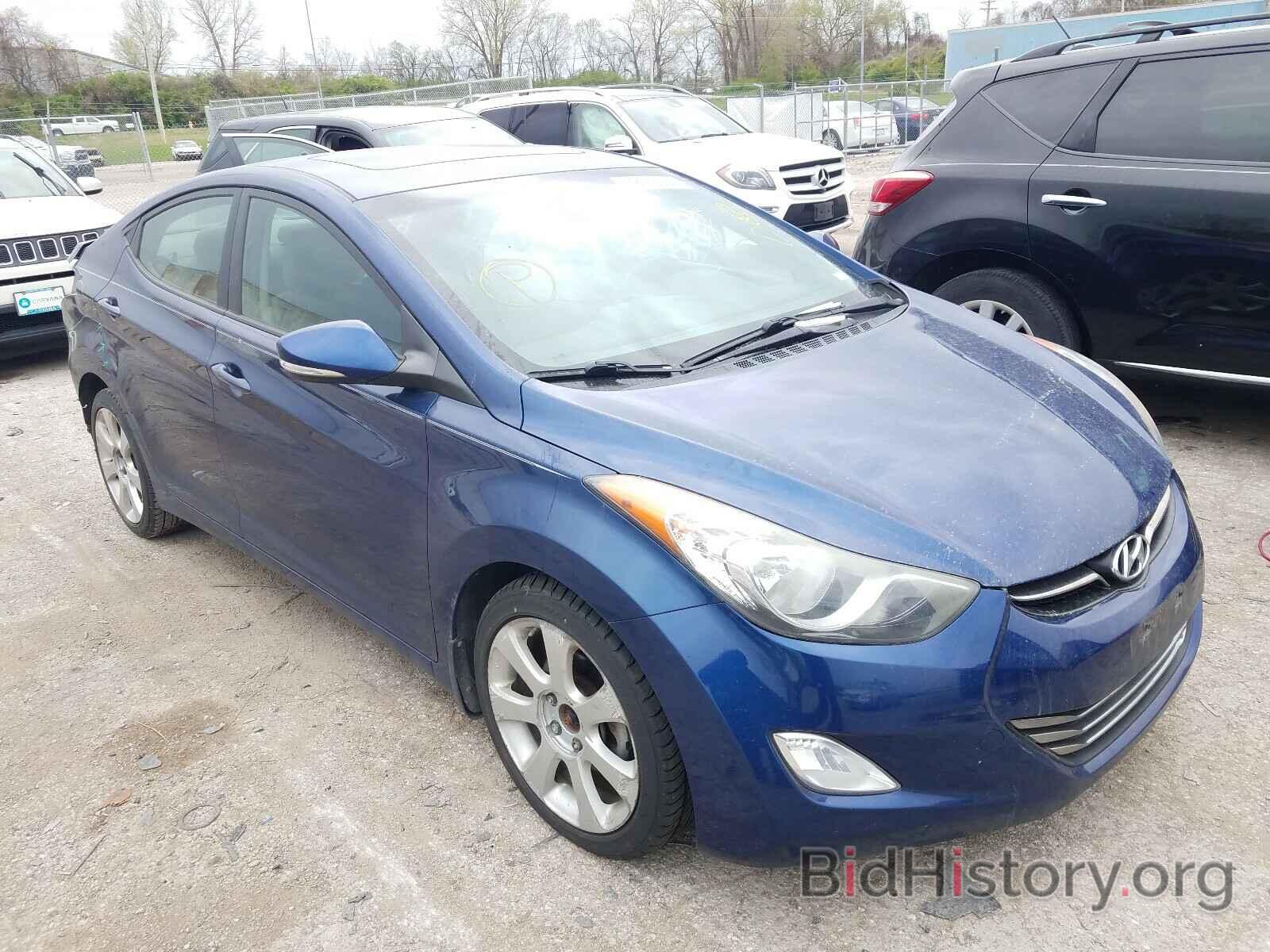 Photo KMHDH4AE5DU693296 - HYUNDAI ELANTRA 2013