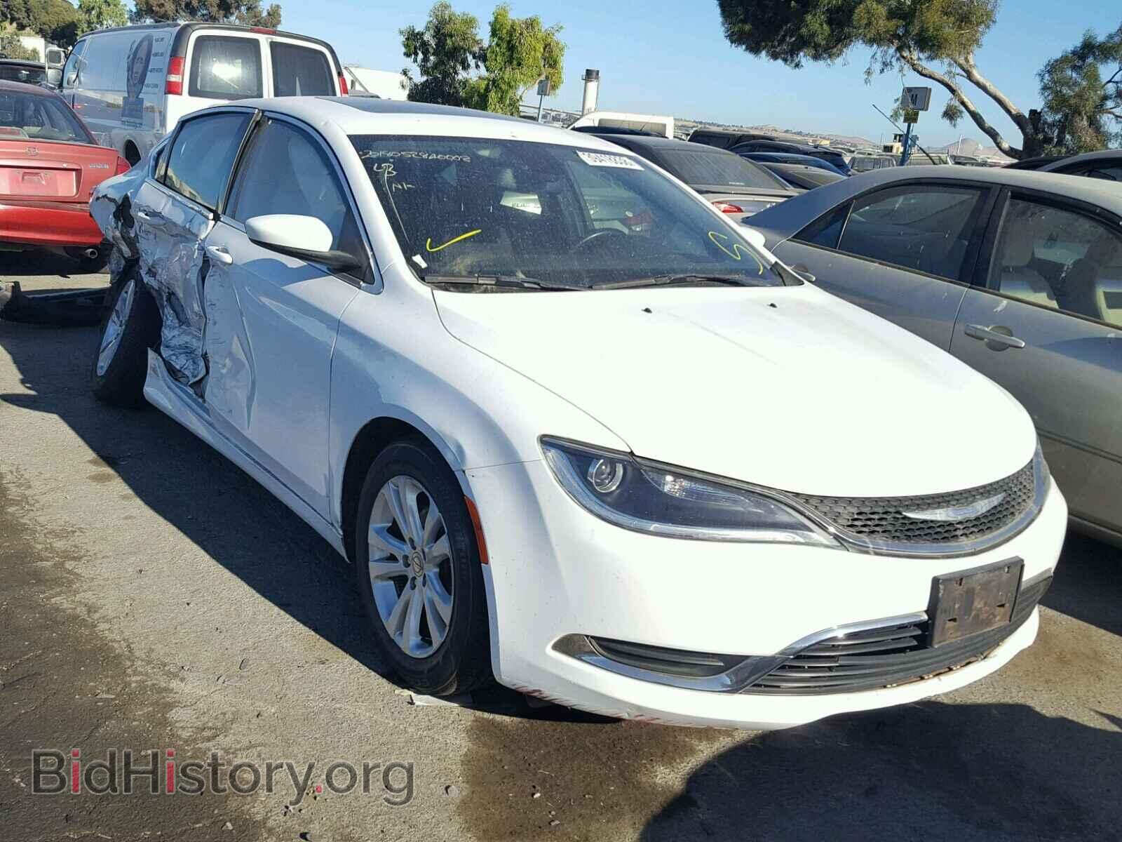Фотография 1C3CCCAB8FN621475 - CHRYSLER 200 2015