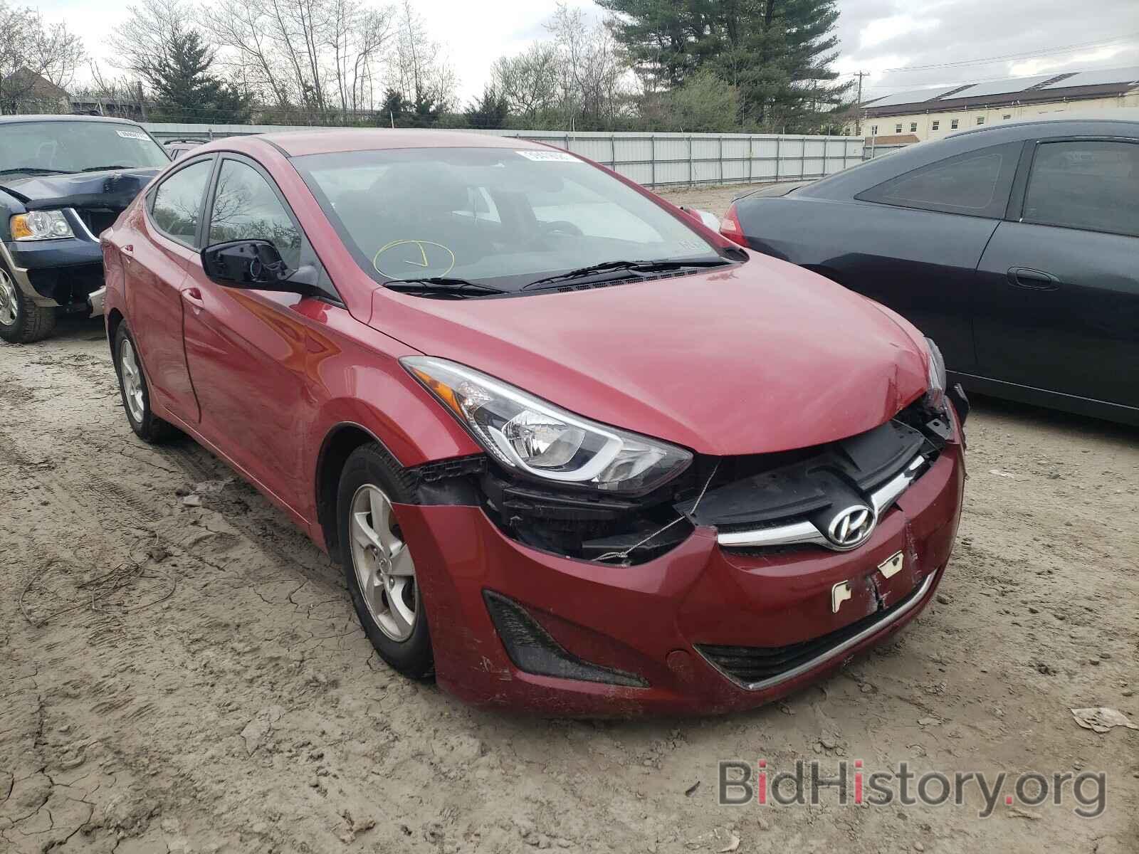 Photo KMHDH4AE7FU416006 - HYUNDAI ELANTRA 2015