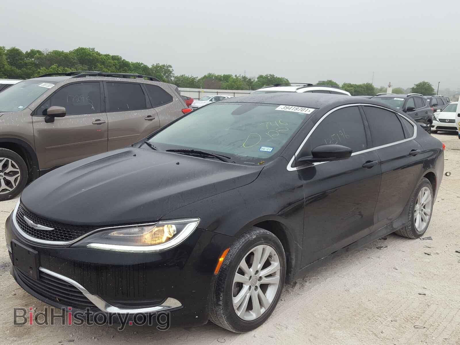 2015 CHRYSLER 200 - VIN: 1C3CCCAB8FN746122 - Фото 2