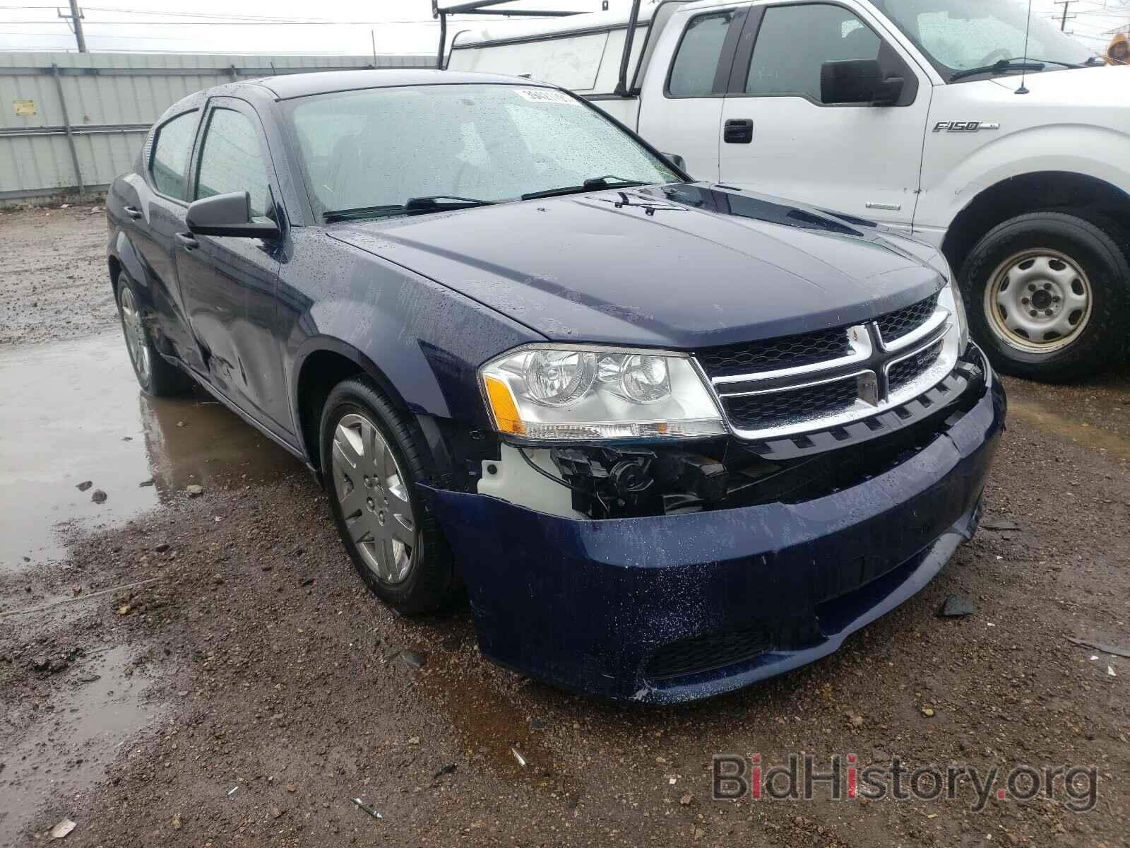 Photo 1C3CDZAB6EN145497 - DODGE AVENGER 2014