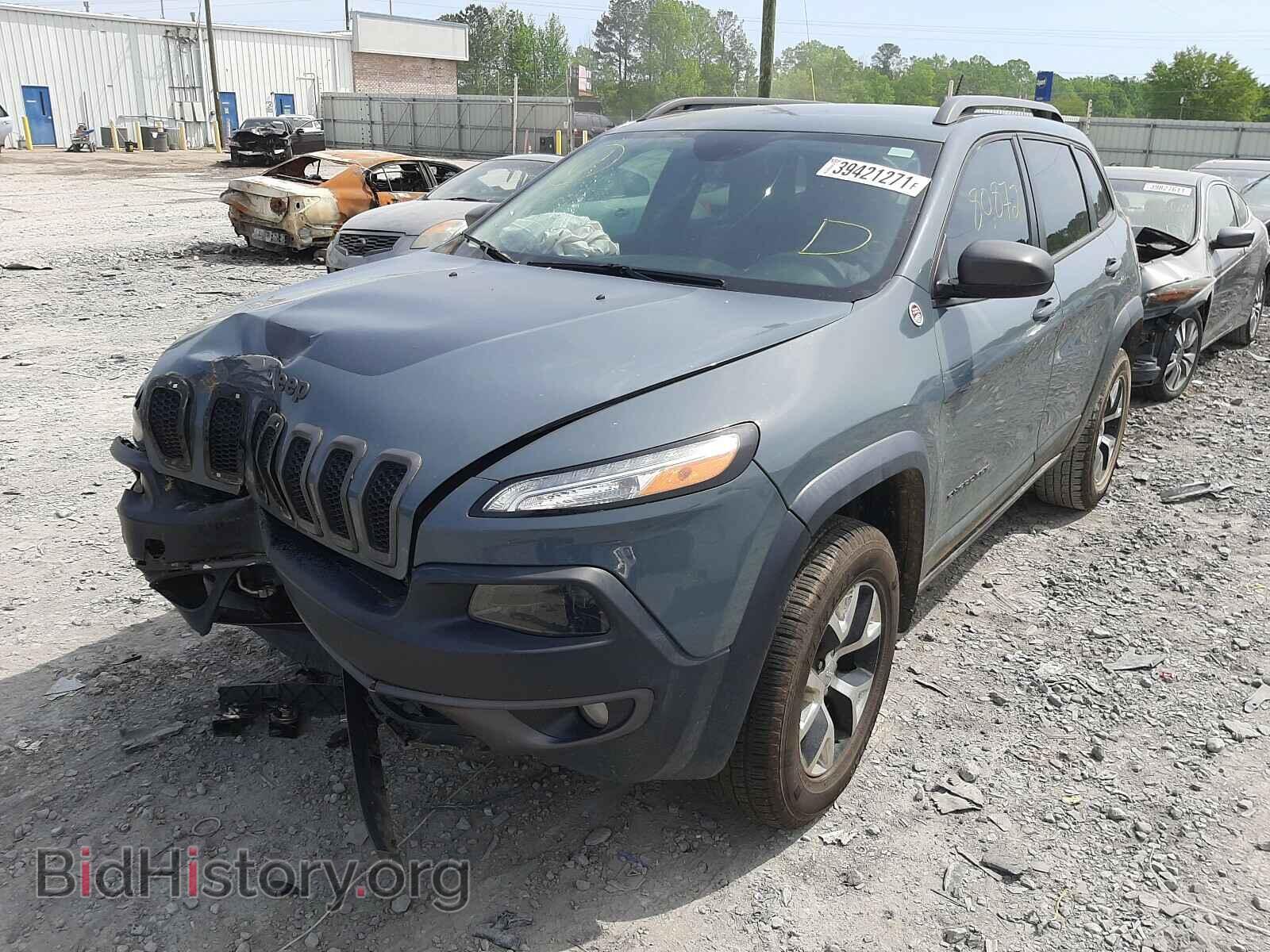 2015 JEEP CHEROKEE - VIN: 1C4PJMBS0FW571124 - Фото 2