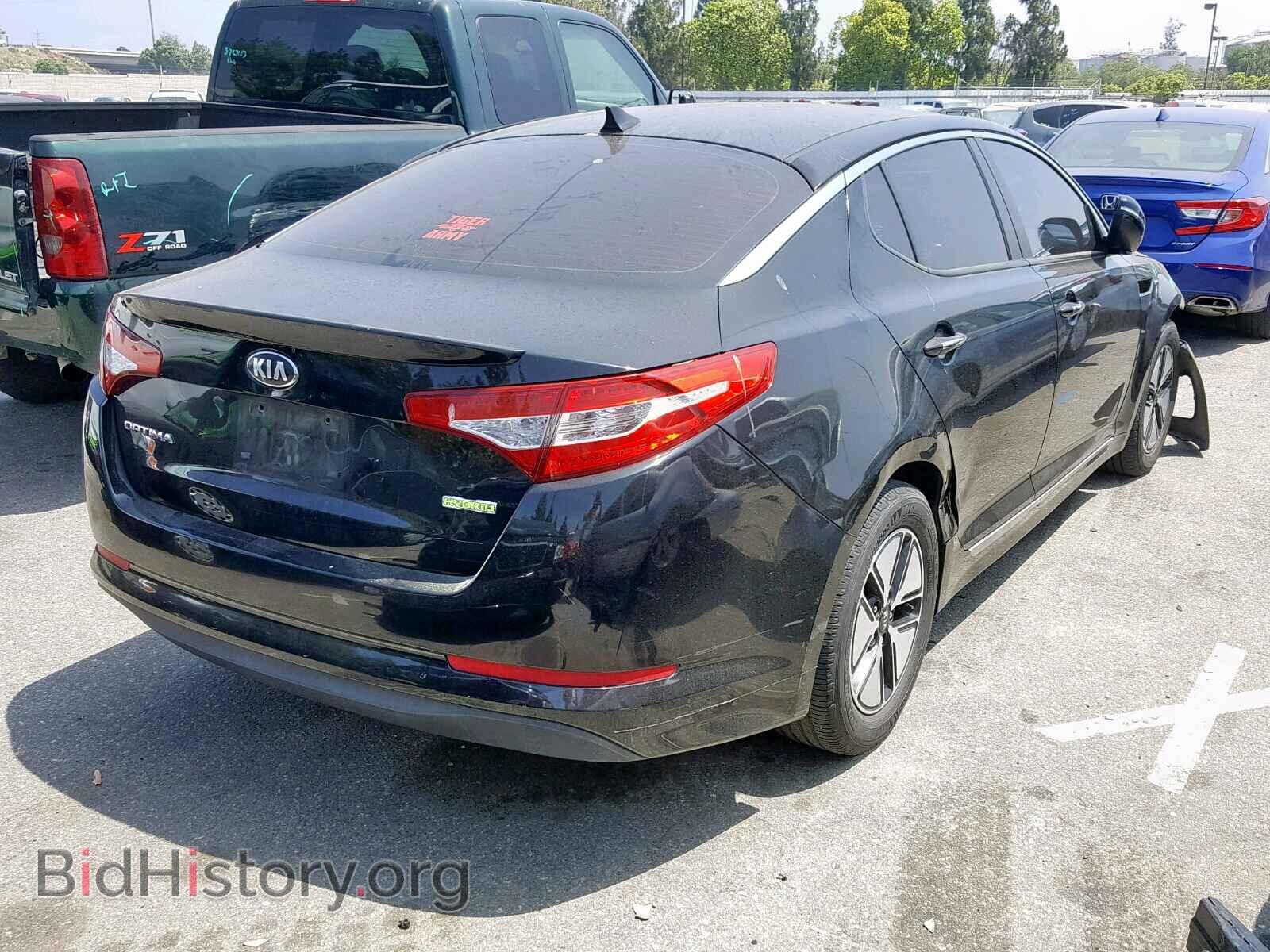 2012 KIA OPTIMA HYB - VIN: KNAGM4AD4C5033387 - Photo 4