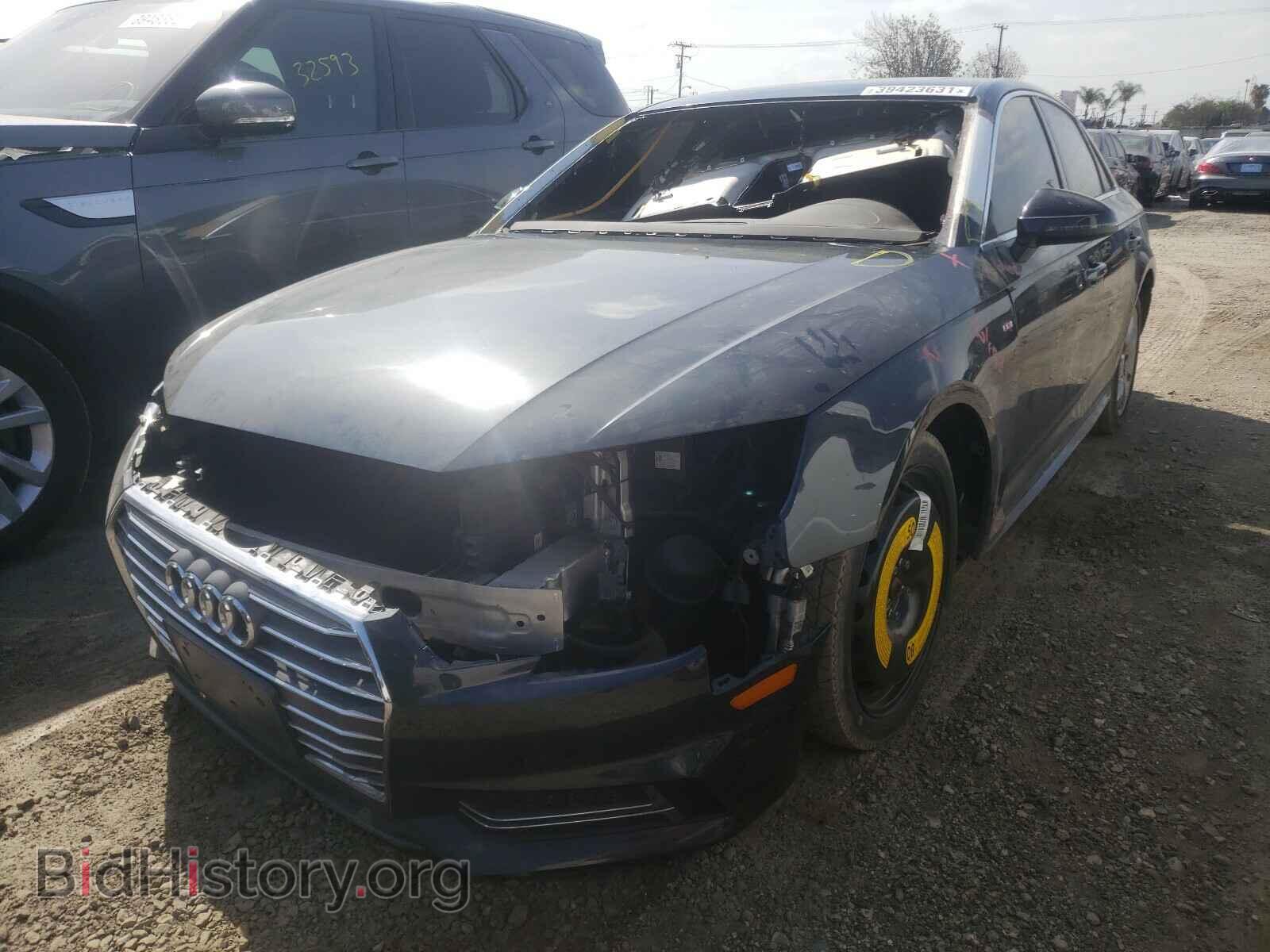 2017 AUDI A4 - VIN: WAUENAF42HN067394 - Фото 2