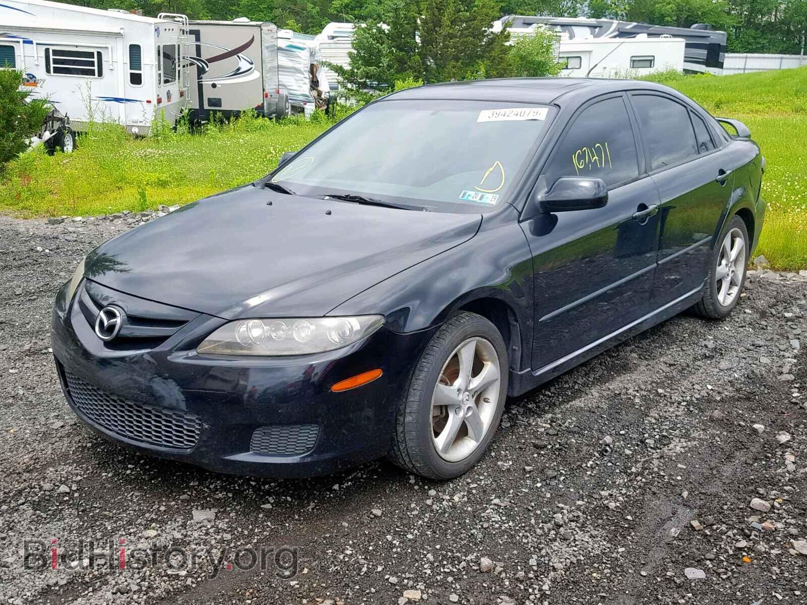 2008 MAZDA 6 - VIN: 1YVHP84C585M39205 - Фото 2