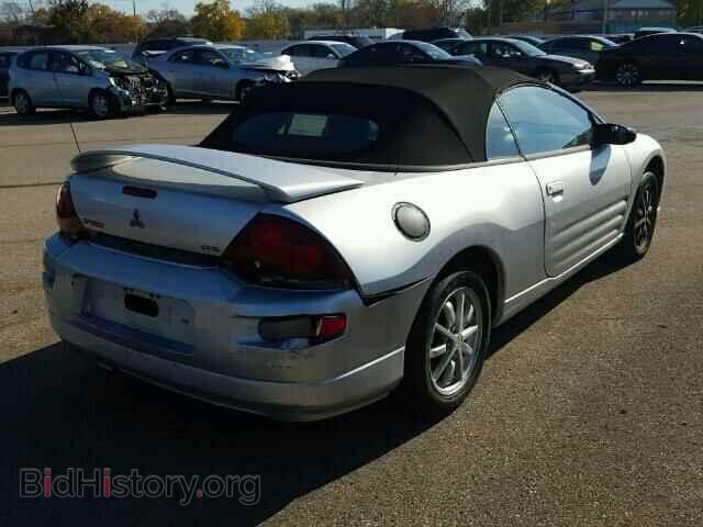 2001 MITSUBISHI ECLIPSE - VIN: 4A3AE45G01E116822 - Фото 4