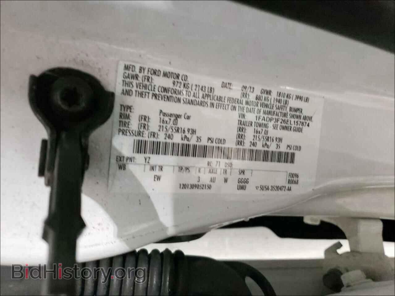 2014 FORD FOCUS - VIN: 1FADP3F26EL157874 - Photo 10