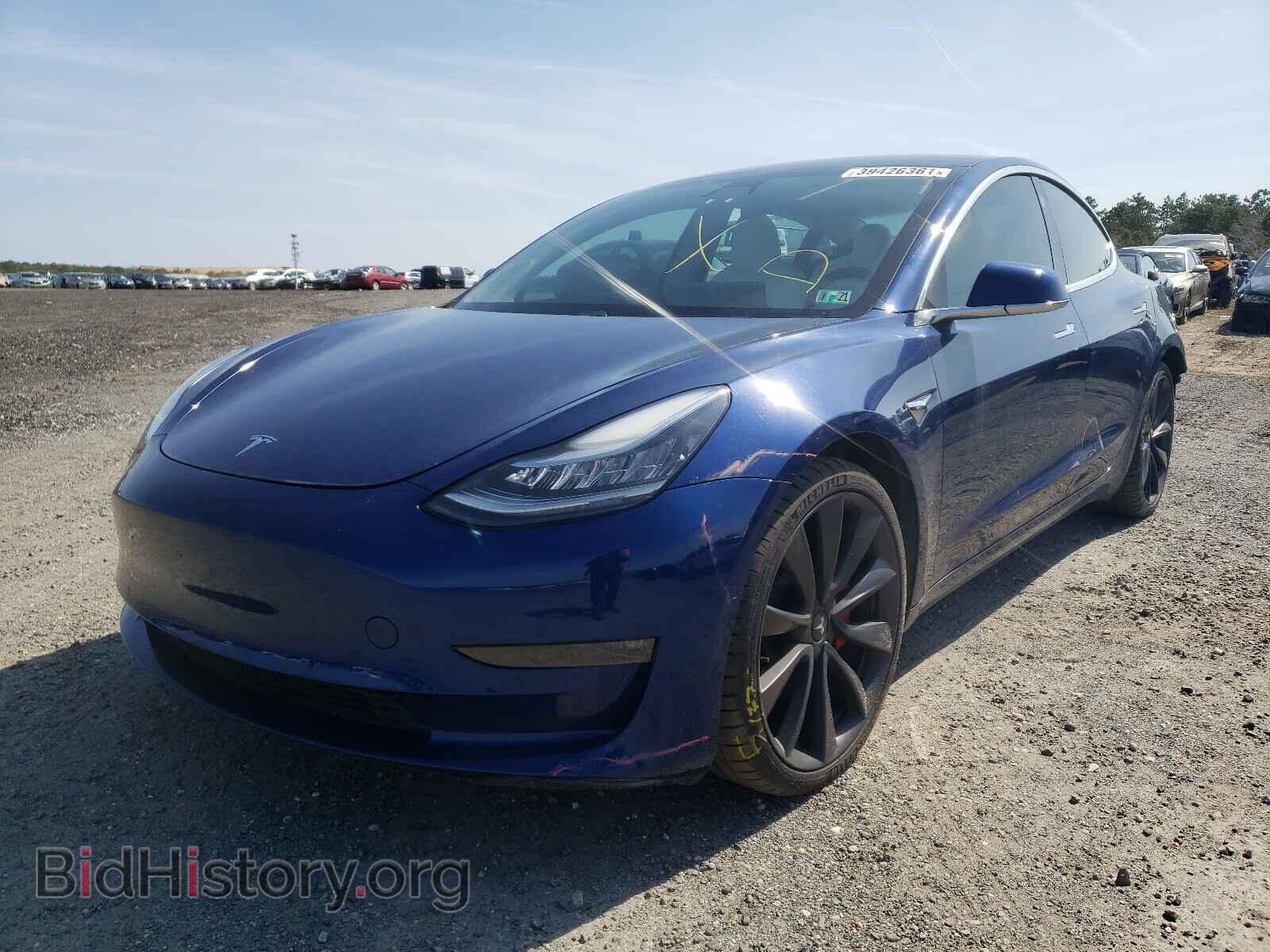 2020 TESLA MODEL 3 - VIN: 5YJ3E1EC7LF669654 - Фото 2