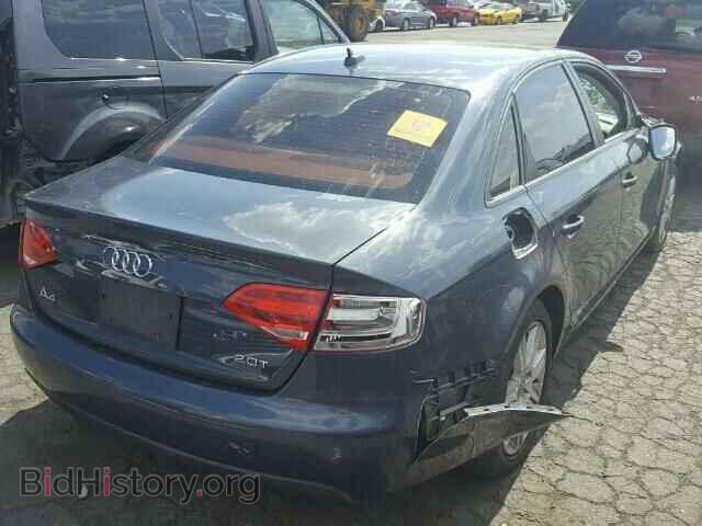 2011 AUDI A4 - VIN: WAUAFAFL0BN028488 - Фото 4
