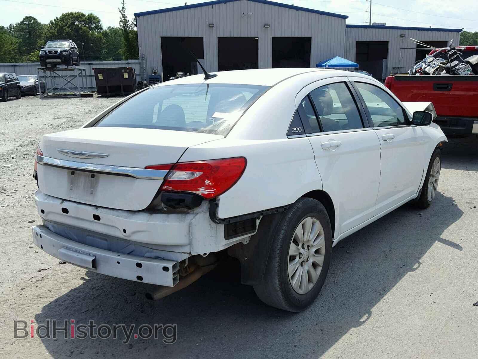 2013 CHRYSLER 200 - VIN: 1C3CCBAB2DN561734 - Фото 4