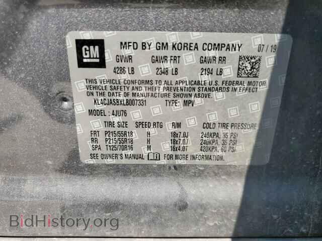 2020 BUICK ENCORE - VIN: KL4CJASBXLB007331 - Фото 10