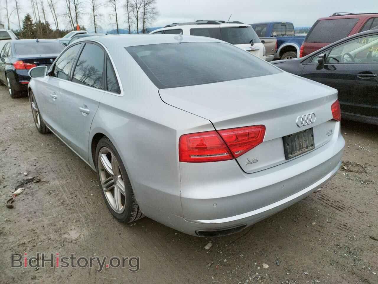 2013 AUDI A8 - VIN: WAUA2AFD7DN020749 - Фото 3