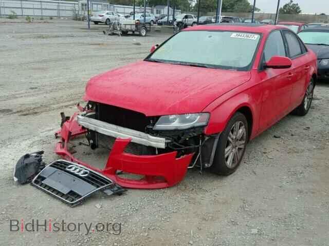 2011 AUDI A4 - VIN: WAUAFAFLXBN002562 - Фото 2