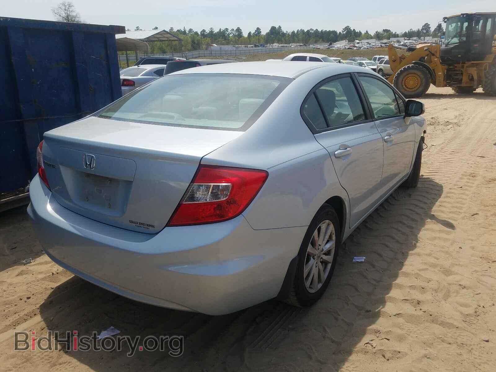 2012 HONDA CIVIC - VIN: 2HGFB2F88CH527525 - Фото 4