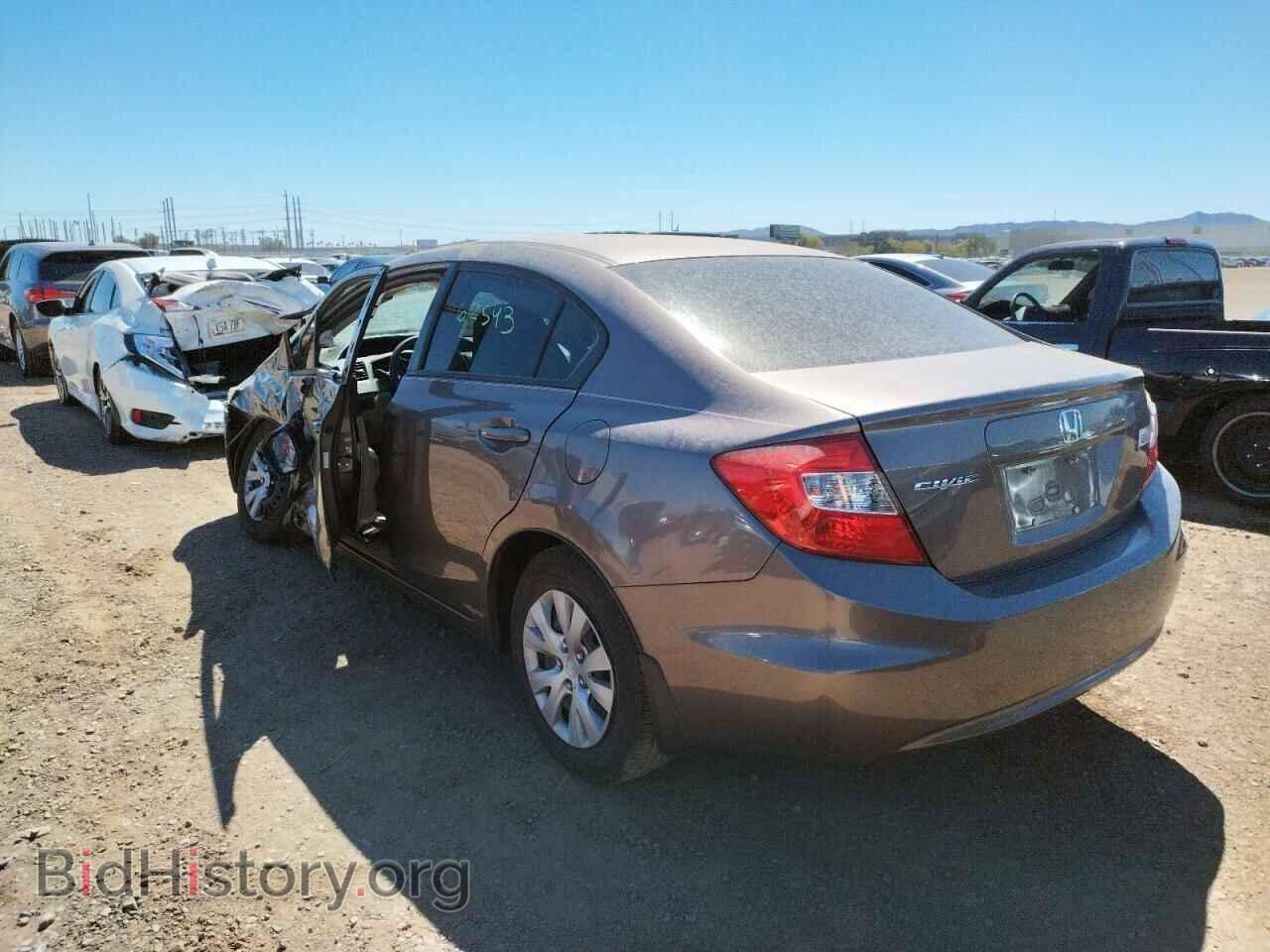 2012 HONDA CIVIC - VIN: JHMFB2F54CS003302 - Фото 3