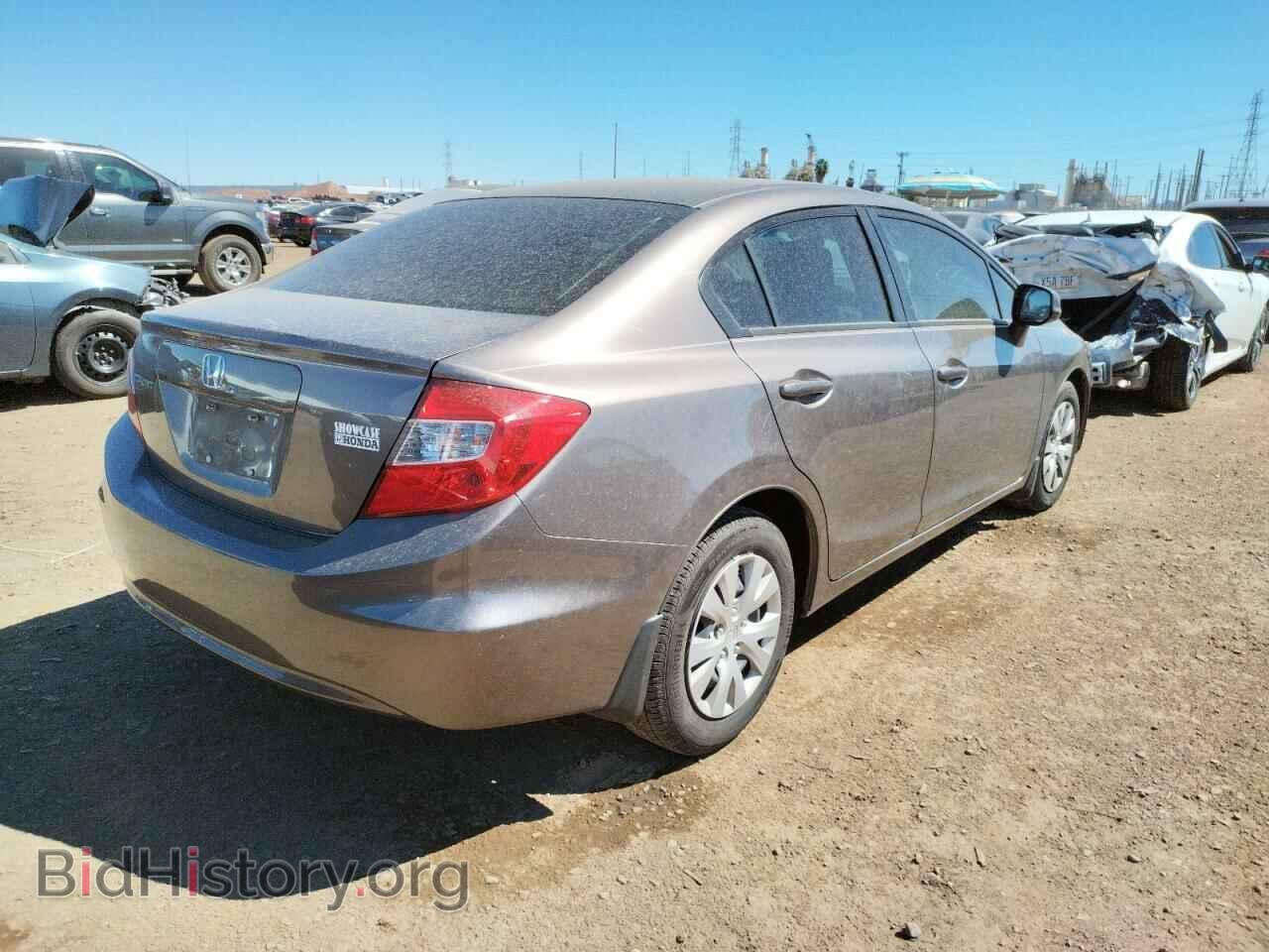 2012 HONDA CIVIC - VIN: JHMFB2F54CS003302 - Фото 4