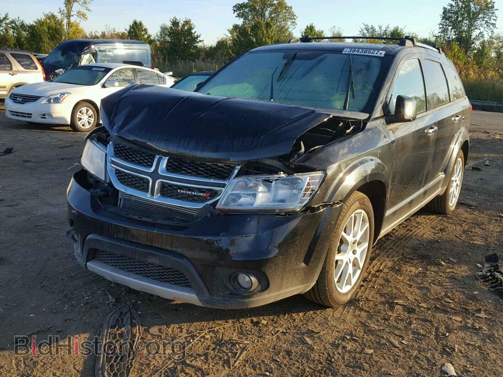 2013 DODGE JOURNEY - VIN: 3C4PDDFG3DT627072 - Фото 2