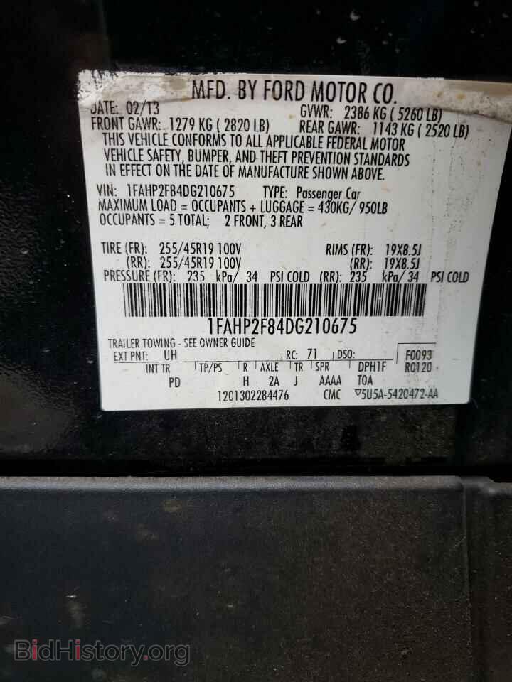 2013 FORD TAURUS - VIN: 1FAHP2F84DG210675 - Photo 13