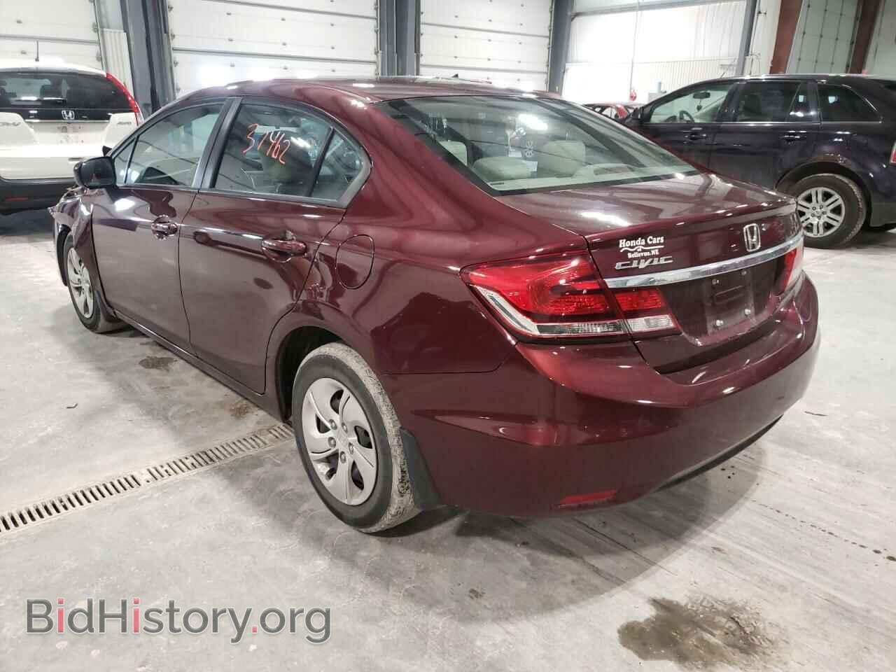 2014 HONDA CIVIC - VIN: 19XFB2F56EE075223 - Фото 3