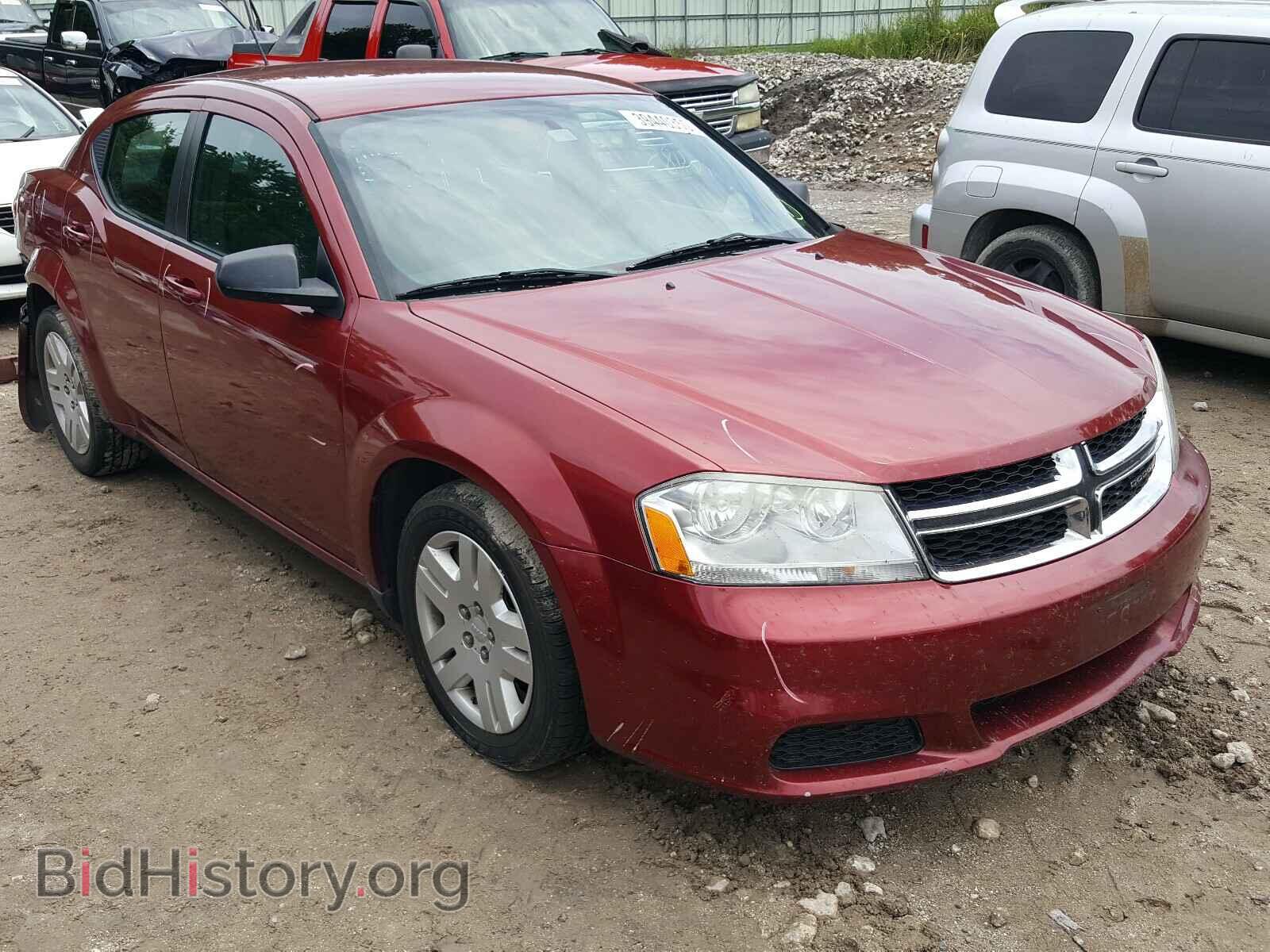 Photo 1C3CDZAB4EN195881 - DODGE AVENGER 2014