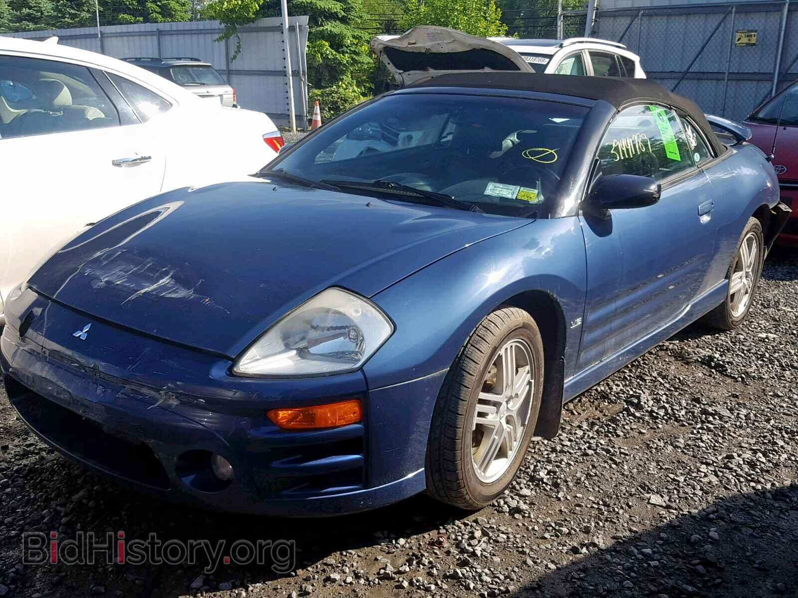 2003 MITSUBISHI ECLIPSE - VIN: 4A3AE55H23E045866 - Photo 2