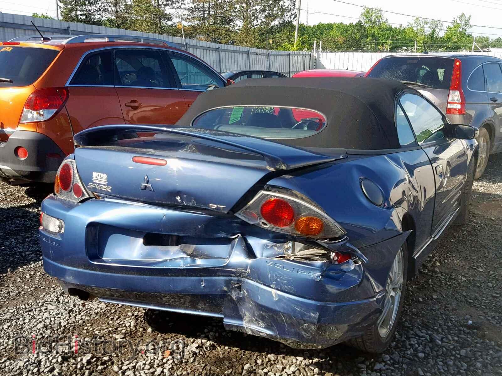 2003 MITSUBISHI ECLIPSE - VIN: 4A3AE55H23E045866 - Photo 4