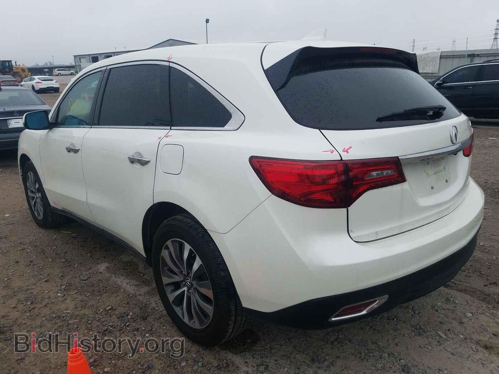 2016 ACURA MDX - VIN: 5FRYD3H43GB006997 - Фото 3
