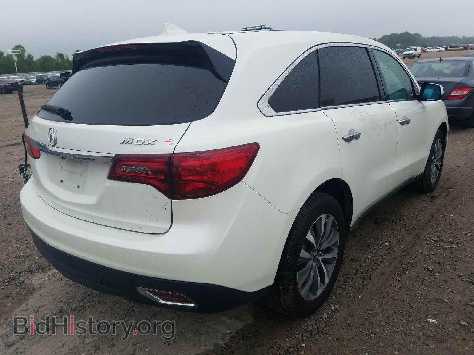 2016 ACURA MDX - VIN: 5FRYD3H43GB006997 - Фото 4