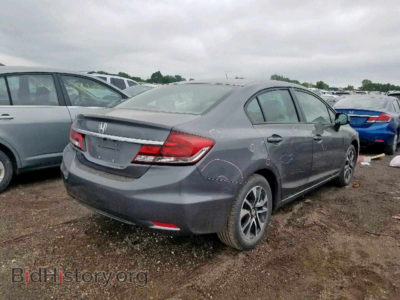 2013 HONDA CIVIC - VIN: 19XFB2F86DE269694 - Фото 4