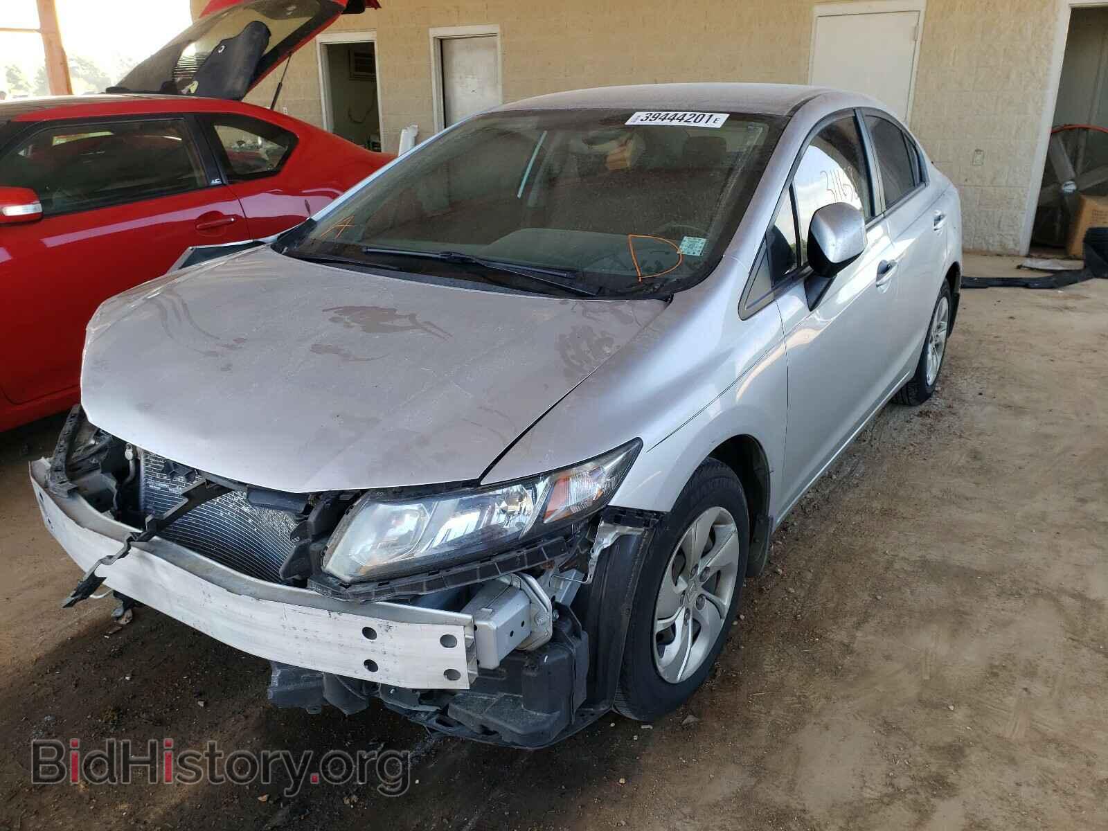 2013 HONDA CIVIC - VIN: 19XFB2E56DE057241 - Фото 2