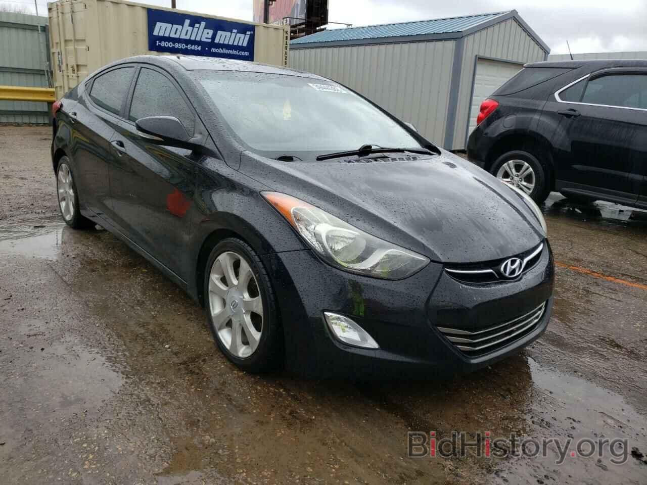 Photo KMHDH4AE2CU250747 - HYUNDAI ELANTRA 2012