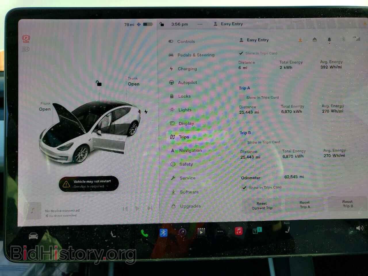 2019 TESLA MODEL 3 - VIN: 5YJ3E1EA1KF402975 - Фото 9