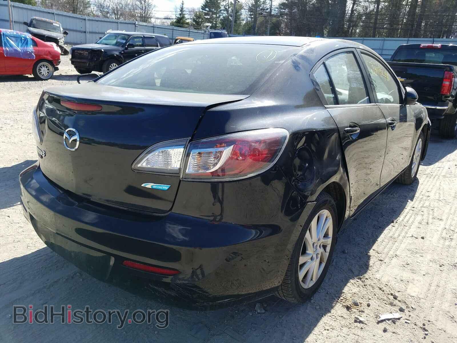 2012 MAZDA 3 - VIN: JM1BL1V81C1697939 - Фото 4